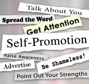 Self-Promotion Headlines Marketing Publicity Attention